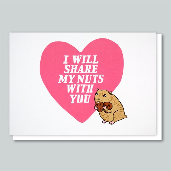 Funny Valentine Card Romantic Valentine I Love You