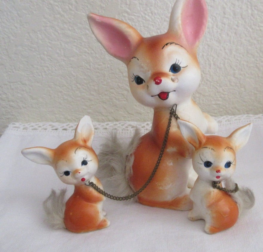 enesco bunny figurines