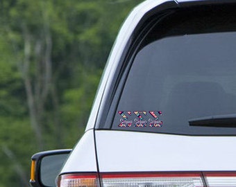 Sigma Sigma Sigma sorority decal, TriSig car sticker, Auto decor decal, Multiple sizes available, Indoor / Outdoor 3 year rated vinyl (1261)