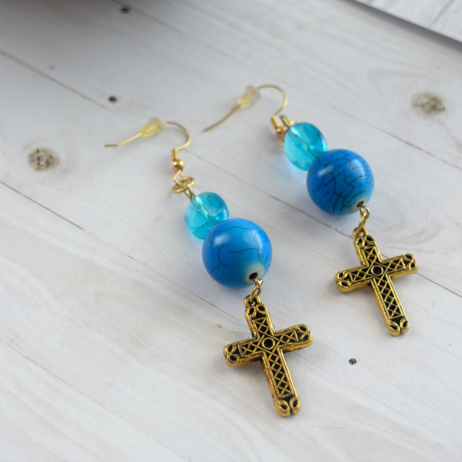 Gold Cross Jewelry Earrings Cross Earrings Jewelry Christian