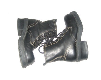 silver combat boots womens