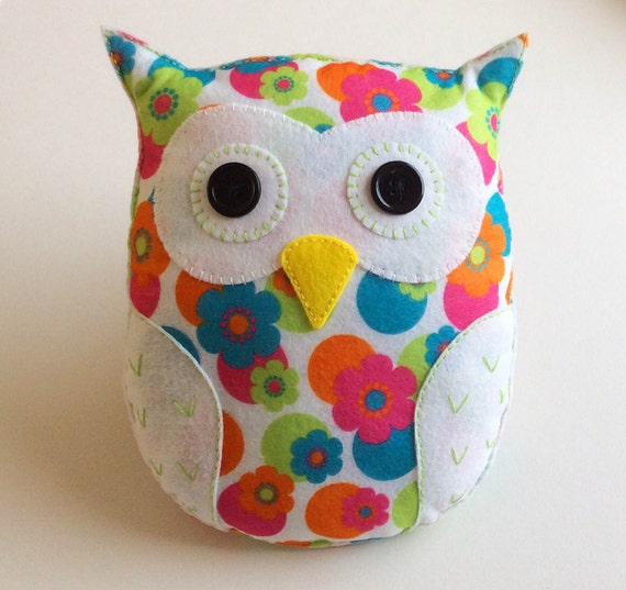 Flora The Owl PDF Sewing Pattern And Tutorial Instant