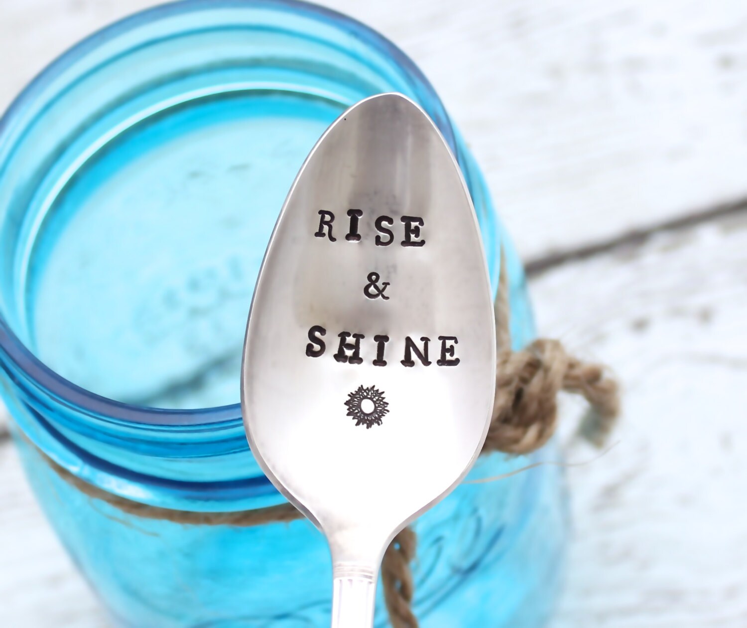 Rise And Shine Coffee Spoon Stir Stick Good Morning