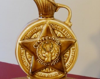 B.P.O.E Centennial Beam Bourbon Whiskey Bottle