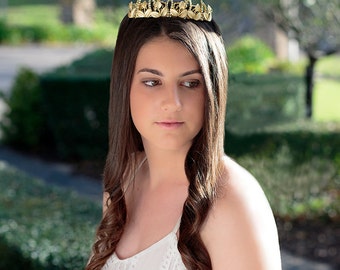 STEPHANIE | Crown - Bridal Tiara, Bridal Crown, Bridal headpiece, Wedding Accessories, Wedding headpiece,
