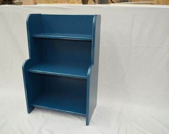 Blue Bookcase childrens bookcase | etsy Blue Bookcase childrens bookcase | etsy