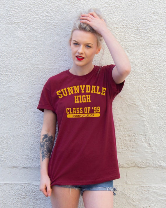 Sunnydale High Varsity Style Screenprinted T-Shirt by FiftyEggs