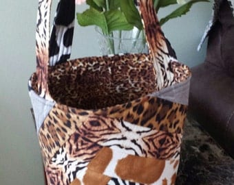 Animal Print Tote Bag