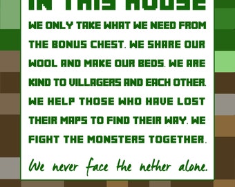 In This House (Minecraft-Style)
