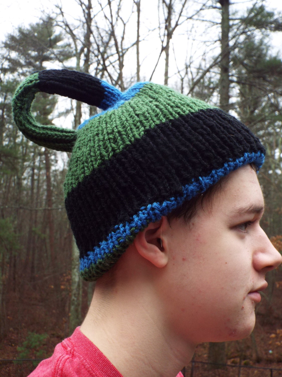 Custom Made Klein Bottle Hat Winter Hat Geek Gift Geekery
