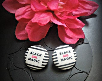 Black Girl Magic. Black Girl Magic Earrings. Black Girl Earrings. Black Girls Rock. Black Lives Matter. Buy Black. African American Jewelry.
