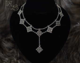 Necklace " The Celtic Queen " - Medieval, celtique, viking, elven
