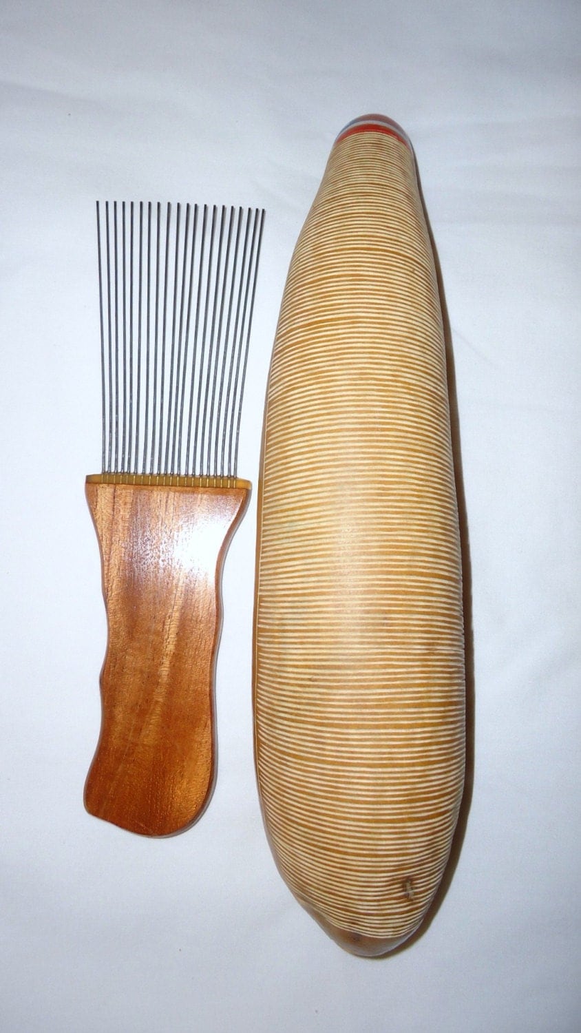 Set de güiro y Raspa Puertorriqueño / Puerto Rican Guiro Set