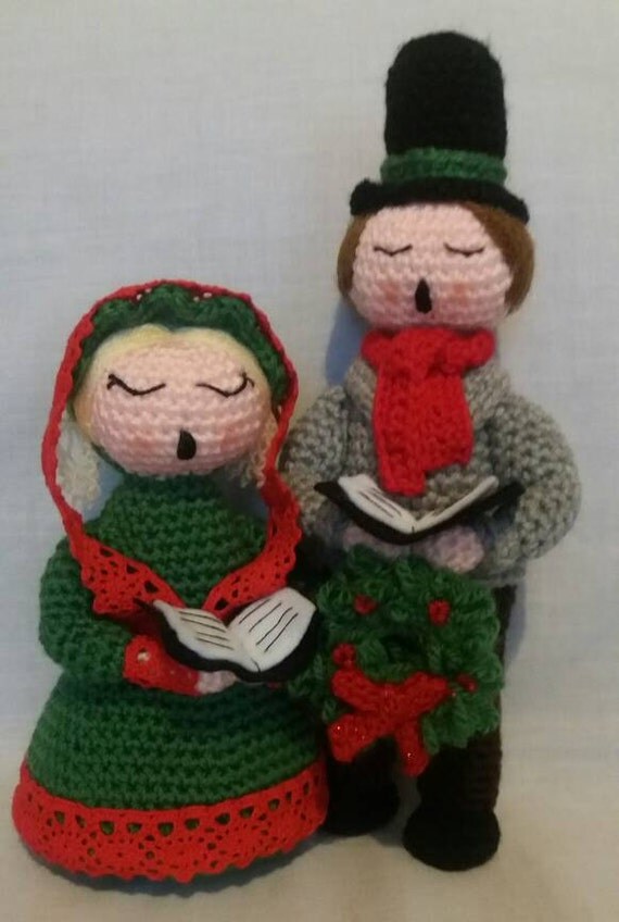 crochet victorian carol singers traditional christmas crochet victorian carol singers traditional christmas