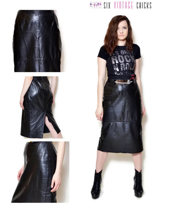 leather skirt 90s midi skirt s clothing by sixvintagechicks leather skirt 90s midi skirt s clothing by sixvintagechicks