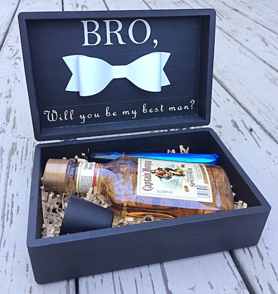 Best Man/Groomsmen Gift BoxBest Man by LuxDesignsBoutique ...