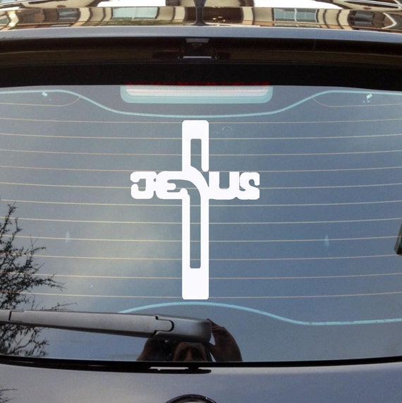 Christian Car Decals Cross Car Decals Christian Car Stickers