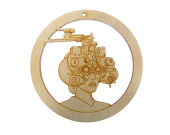 Ophthalmologist Ornament - Optometry Gift - Personalized Optometrist Gifts - Optometrist Gift - Ophthalmology Ornament - Eye Doctor Gift