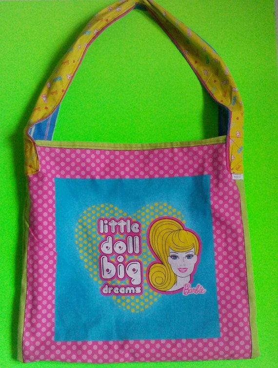 barbie canvas tote