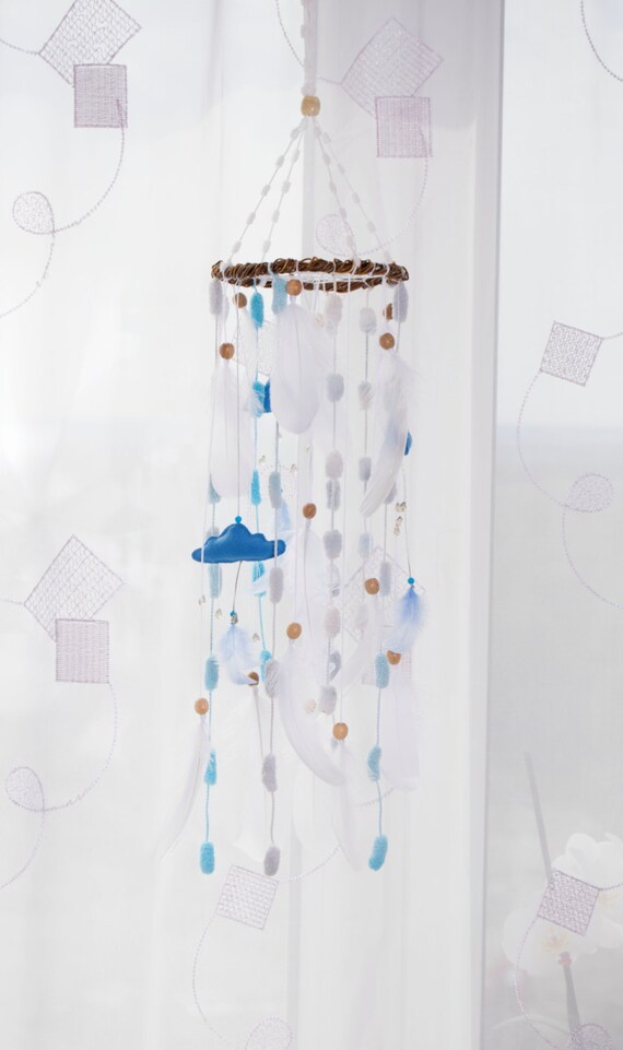 Baby mobile Dream Catcher Nursery Decor Mobile dreamcatcher