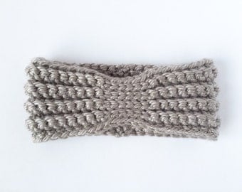 CROCHET PATTERN: Violet Headband - crochet headband pattern, crochet head warmer, crochet ear warmer (baby, toddler, child, adult sizes)