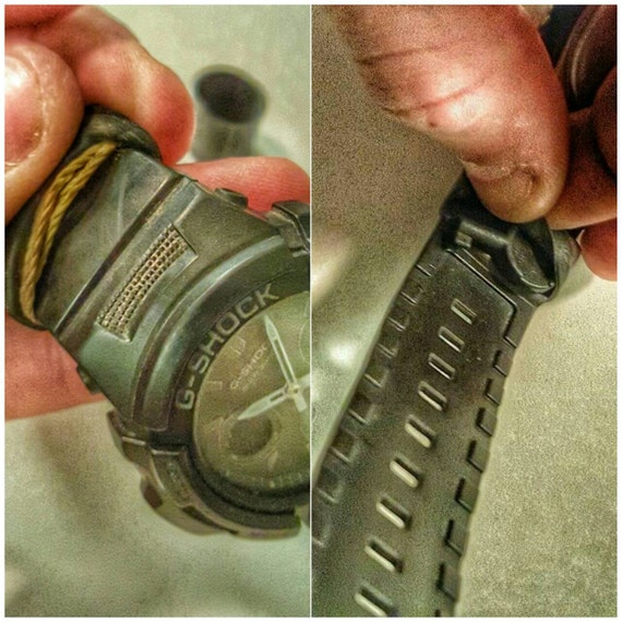 Paracord and Watch Band Kit Survival Tools attach to Wrist