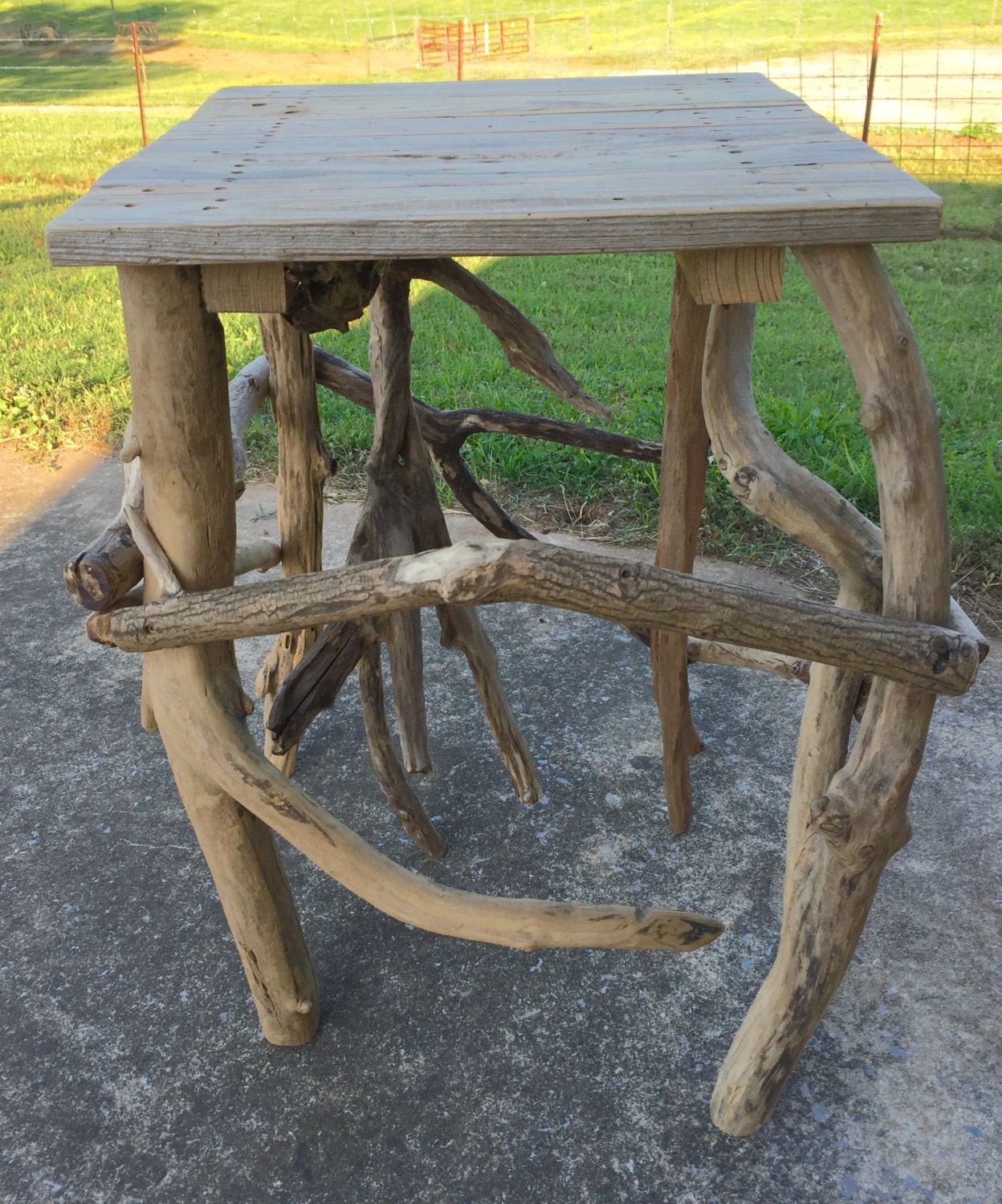 Crazy Legs Driftwood Table CANNOT SHIP driftwood by Idonas