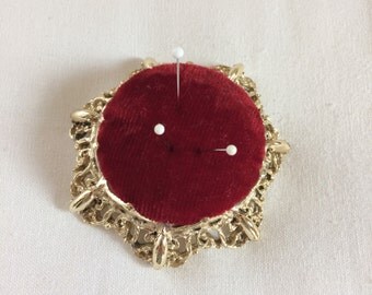 pin cushion, celeste pin cushion, vintage pin cushion