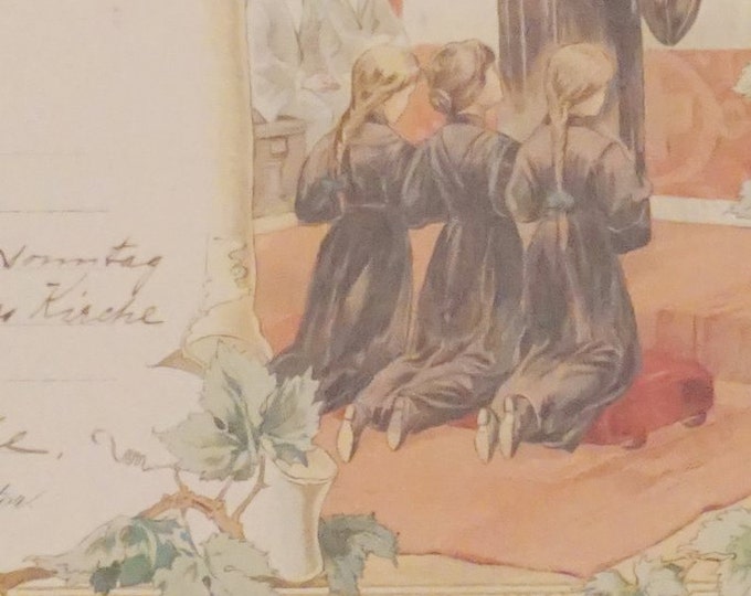 German Confirmation Certificate