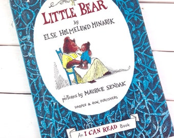 Vintage Little Bear I Can Read Book / Else Homelund Minarik / Maurice Sendak