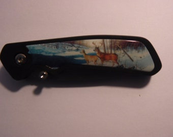 Folding Deer Pocket Knife