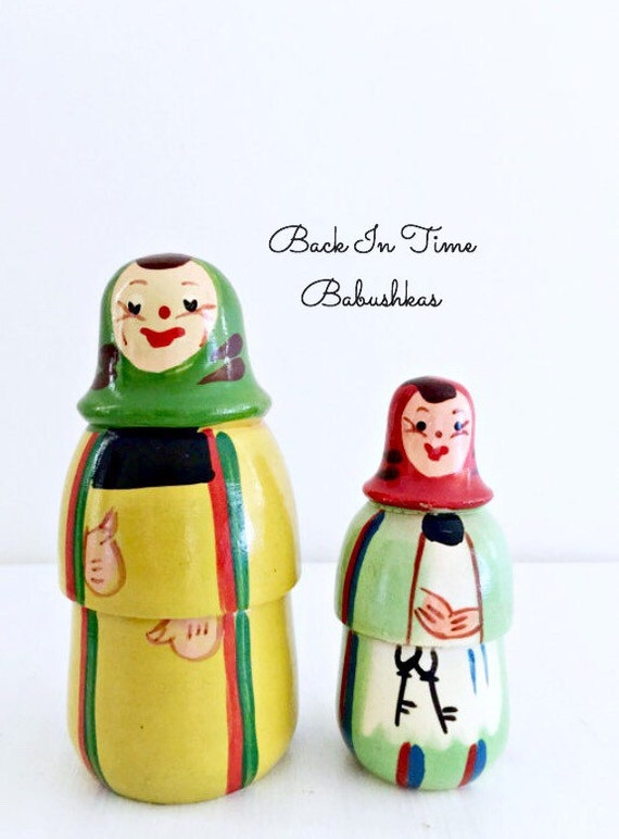 Nesting Doll. Vintage Nesting Doll. Matryoshka Doll. Polish