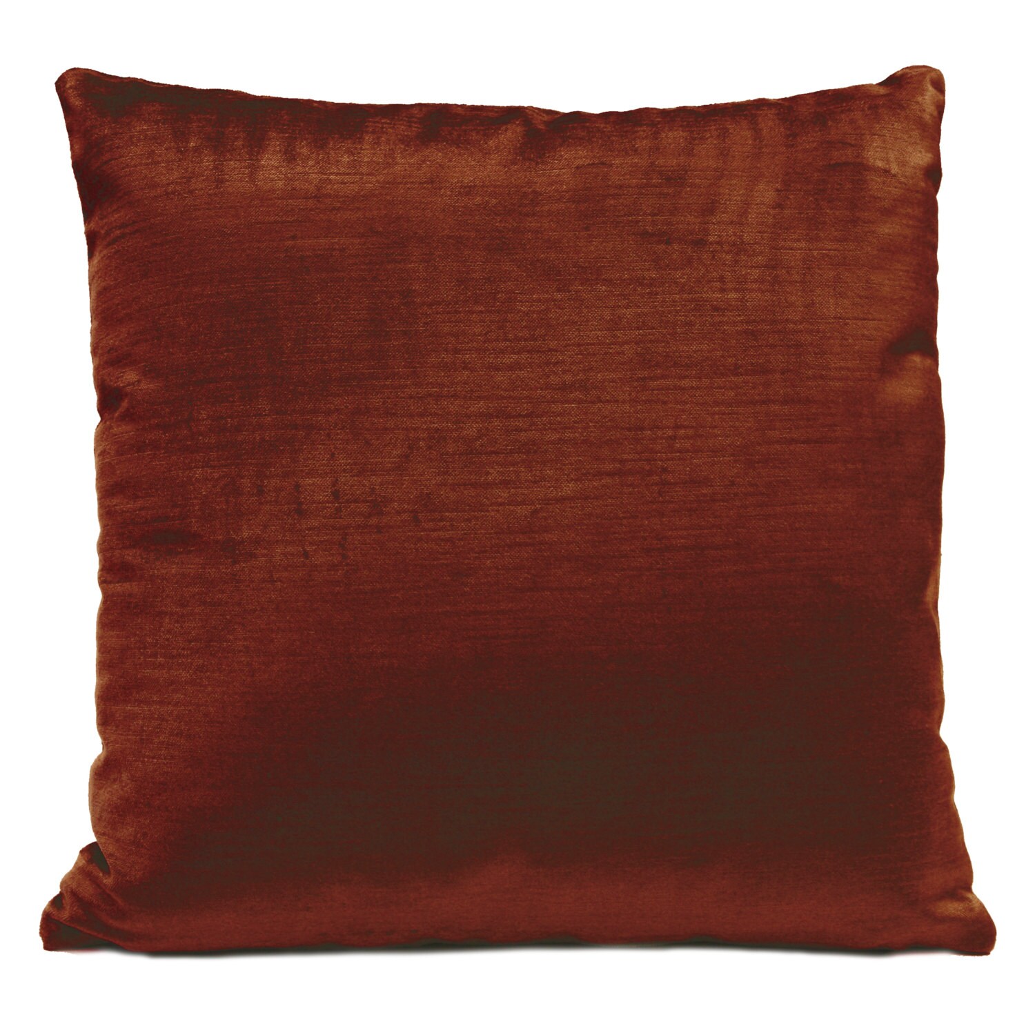 Cinnamon Copper Rust Orange Pillow Throw Pillow Cover