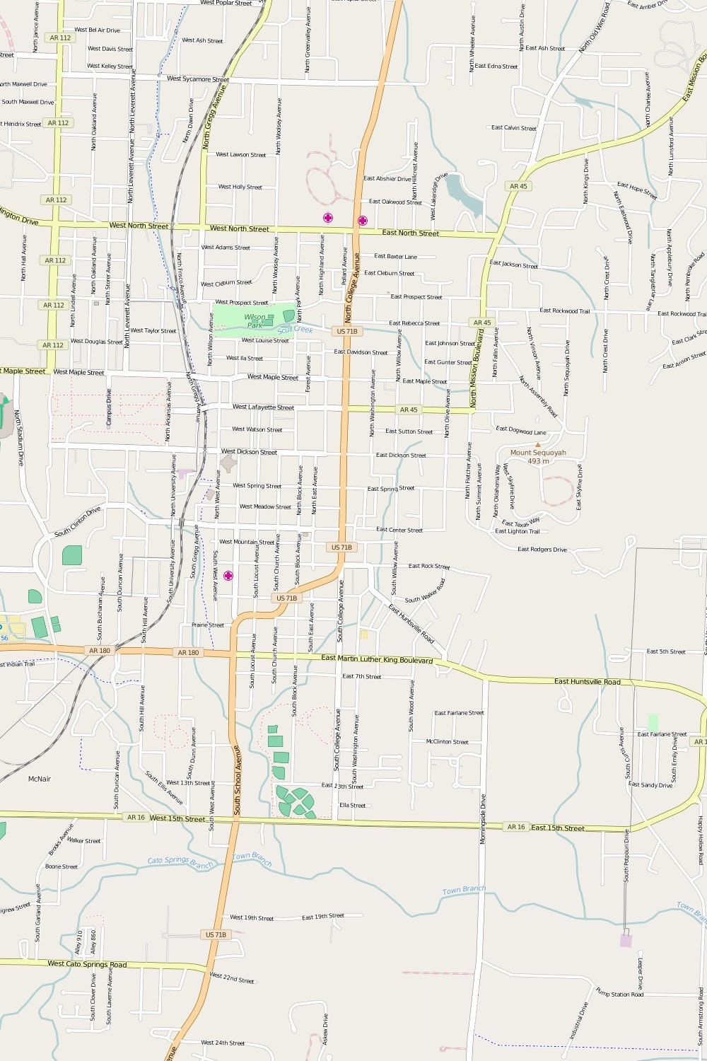 Editable City Map Of Fayetteville AR   Il Fullxfull.1036788799 Slv2 