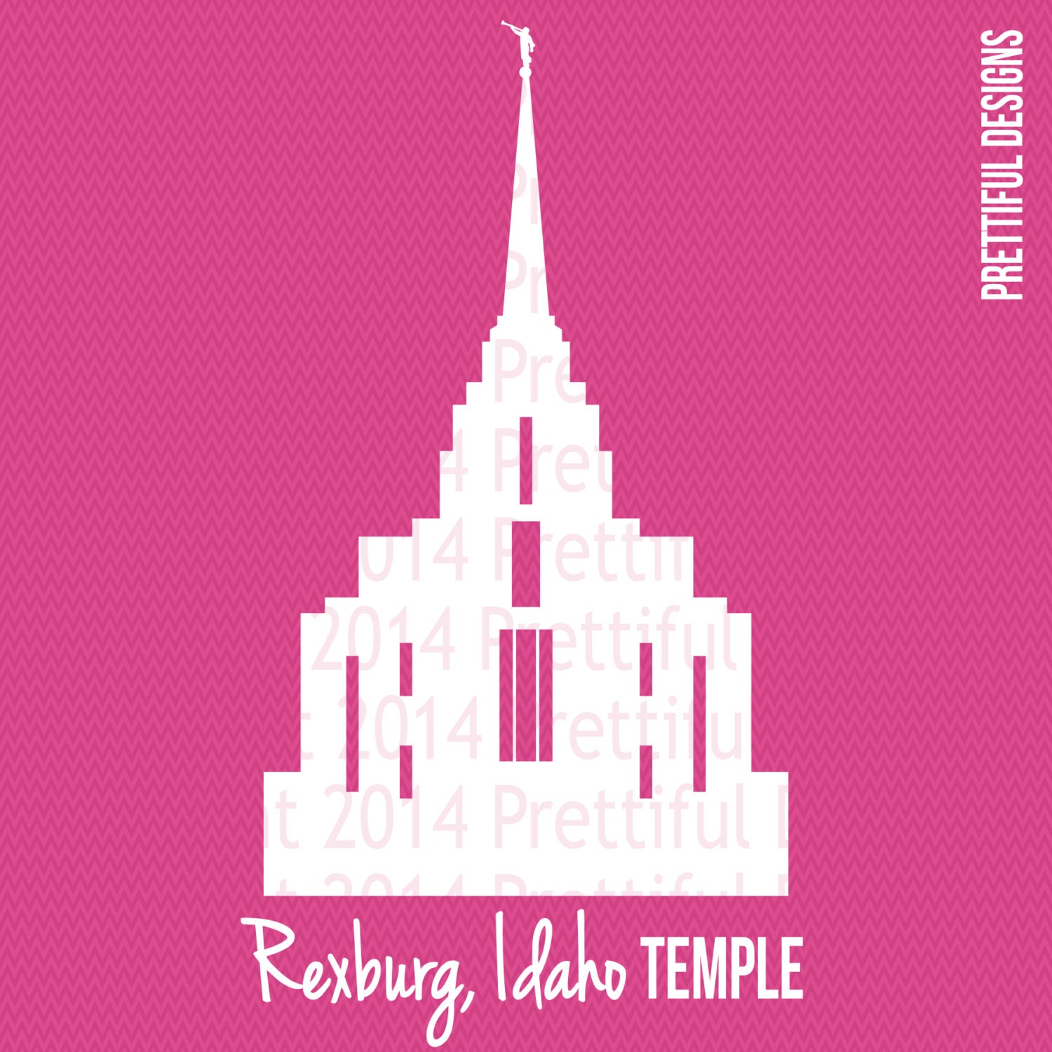 Rexburg Idaho Temple Silhouette LDS Mormon Clip Art png eps svg Vector ...