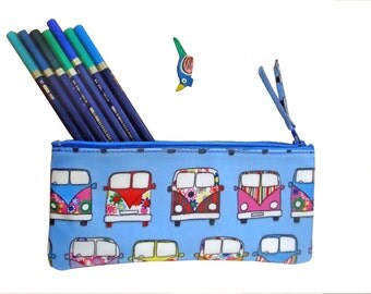 Trousse scolaire- trousse enfant -pochette avec zip-