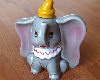 dumbo glass figurine