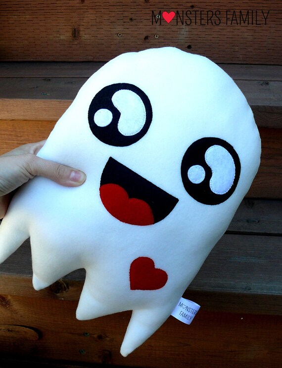 sad ghost plush