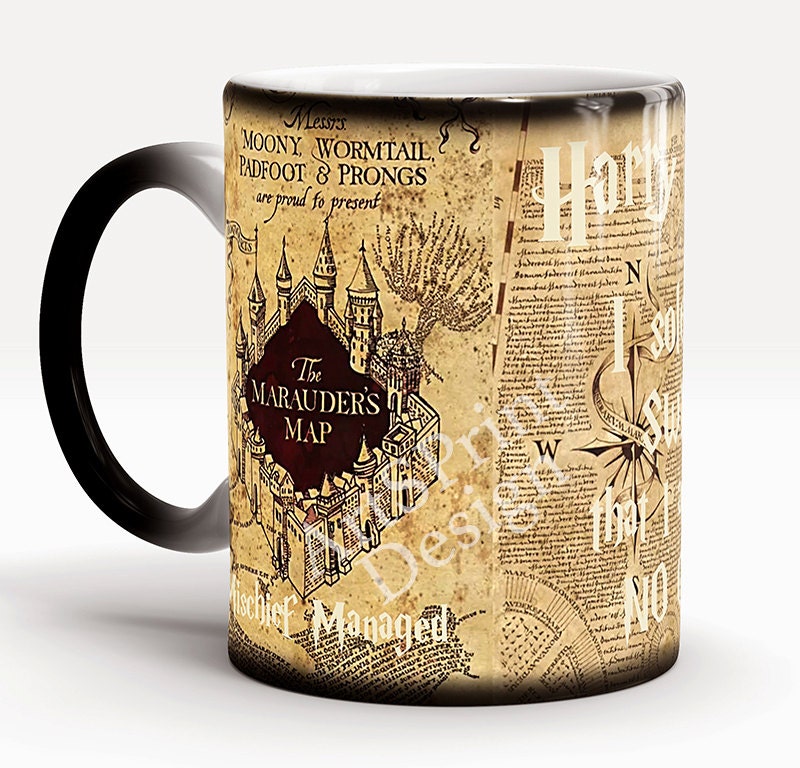 Harry Potter Mug Color Changing Mug Harry Potter By Artsprint