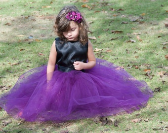 Sewn Tulle Dress, flower girl dress,Soft Tulle,Wedding Dress, Flower Girls CUSTOM sewn dress