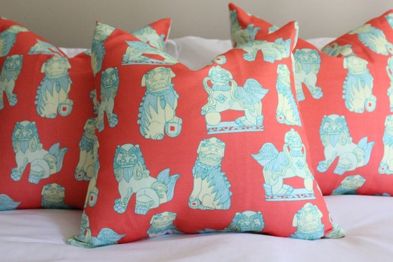 foo dog pillow