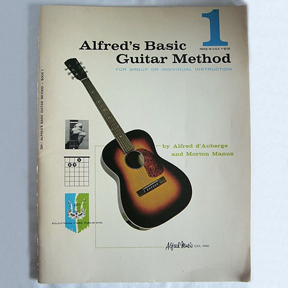 Vintage Alfred S Basic Guitar Method Book 1 By