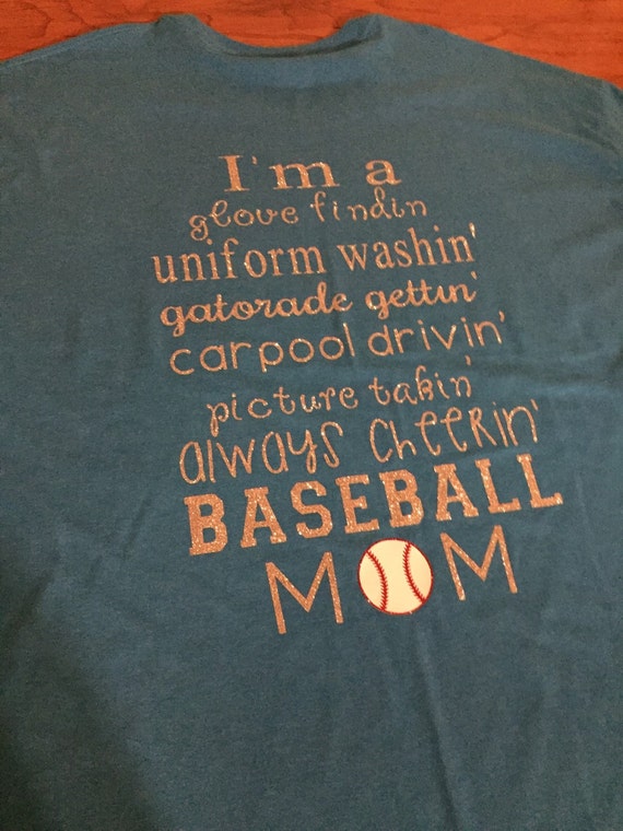 baseball mom t shirt sayings