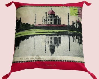 TAJ MAHAL pillow cover 40 x 40 cm