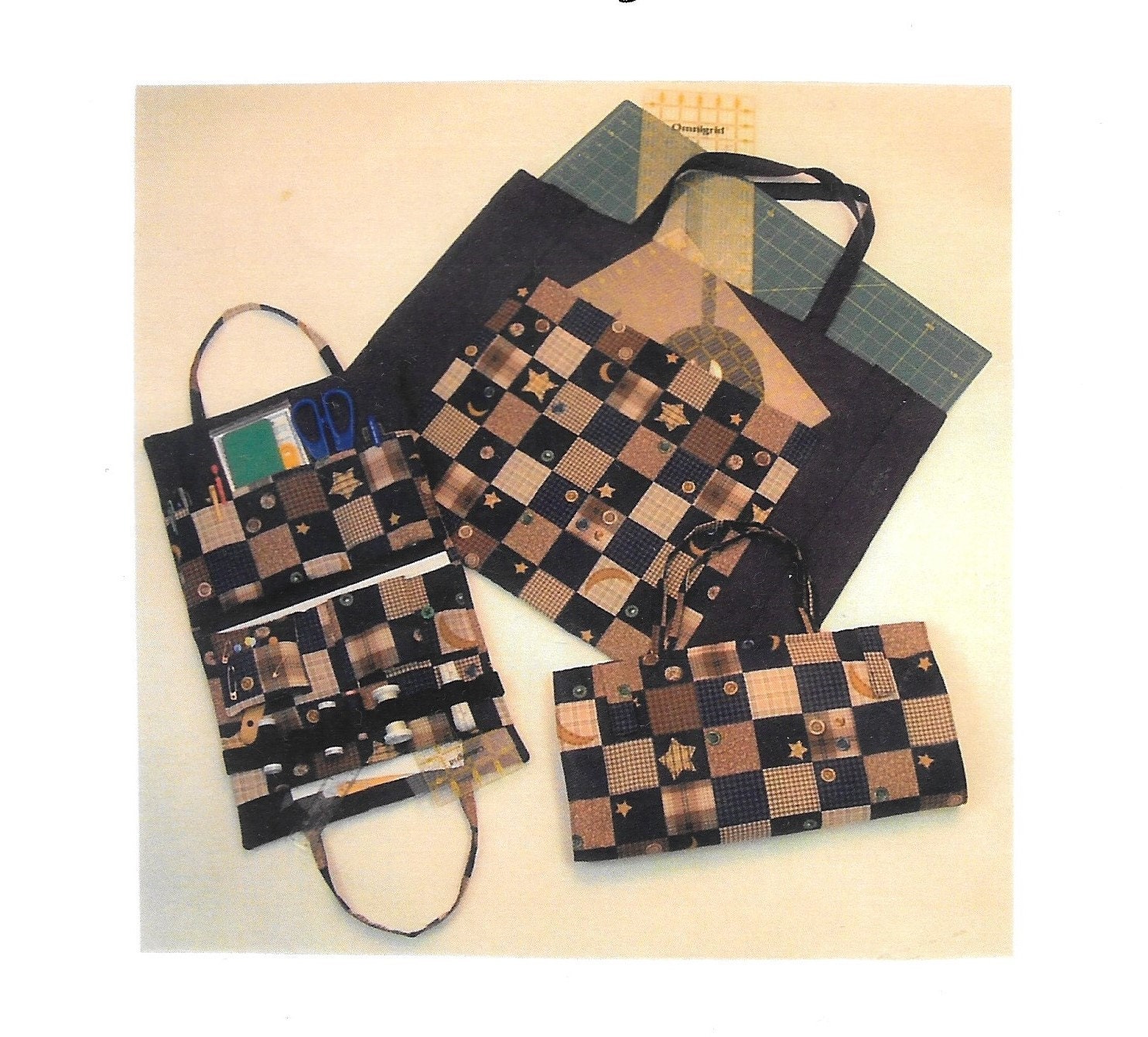 Quilters Tote Pattern Carry-All Bag Pattern Quilter s