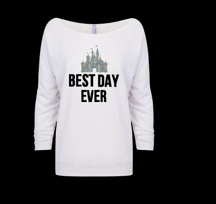 Disney Inspired Best Day Ever Shirt / Disney by