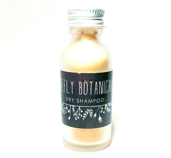 Dry Shampoo for Dark Hair Vegan by FireflyBotanical on Etsy