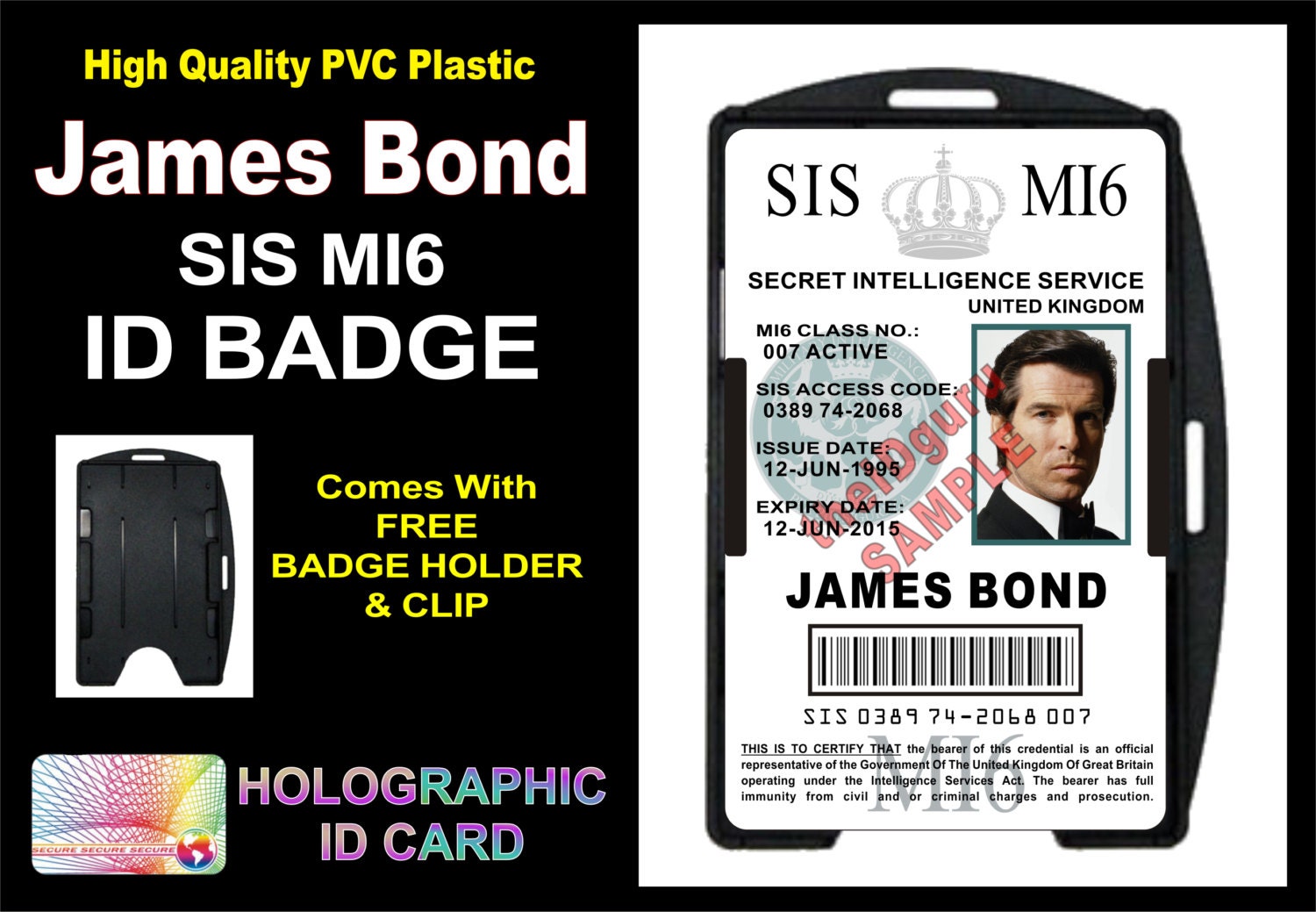 Ми бонд. James Bond ID Card. Badge mi6. Ми-6 в Джеймс Бонде расшифровке. Props Card.owner.