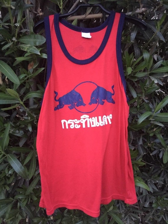 thai red bull shirt