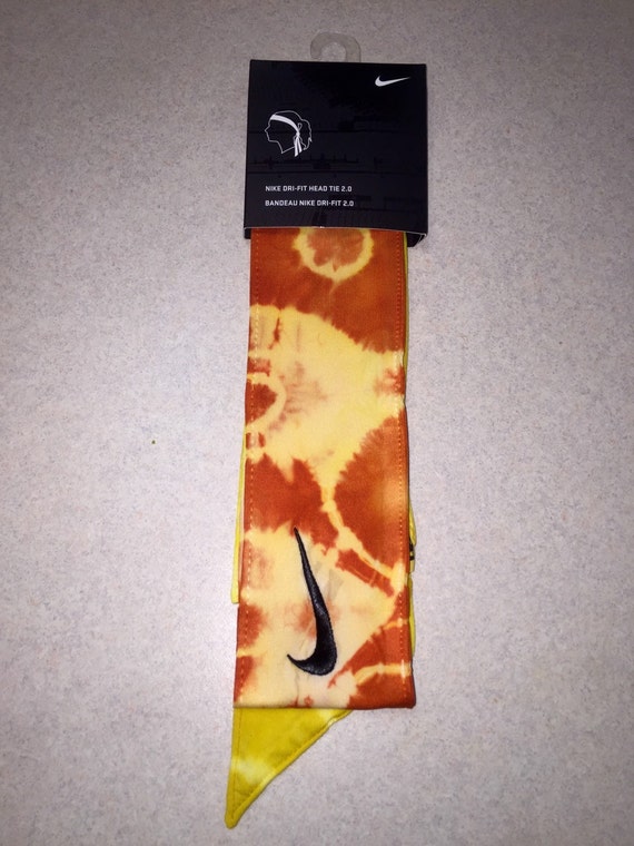 burnt orange nike headband